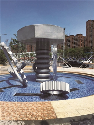 沈陽長春用藝術雕塑點亮舊城改造提升