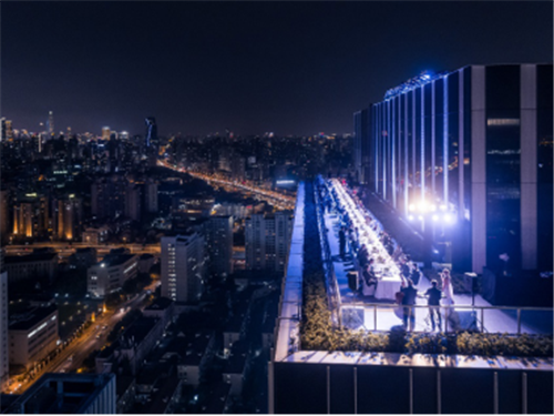 潘石屹張欣共同點亮SOHO天山廣場