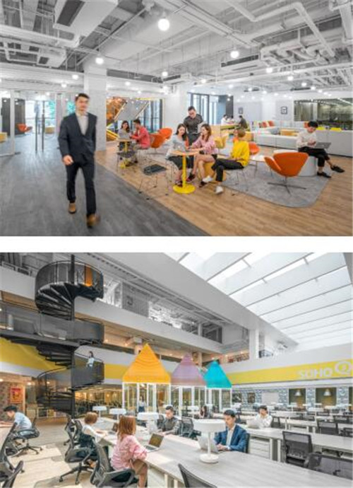 潘石屹張欣共同點亮SOHO天山廣場