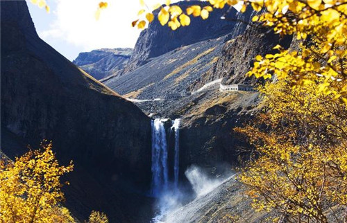 國家自然遺產地長白山的自然風光