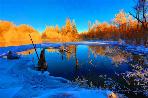 國(guó)家自然遺產(chǎn)地長(zhǎng)白山的自然風(fēng)光