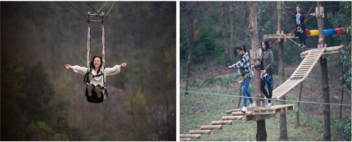 全國(guó)高空刺激項(xiàng)目最多的主題公園在重慶