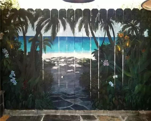 景區(qū)里的圍擋可以如此創(chuàng)意