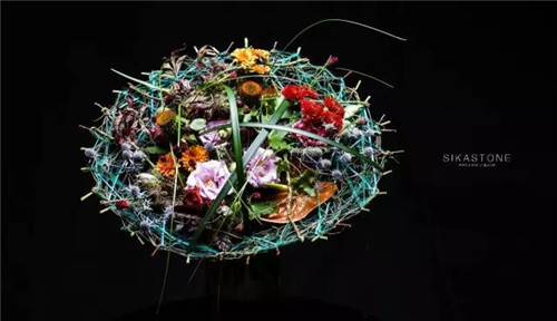 用色彩訴說花藝之美