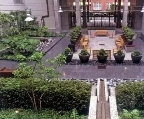 雨水花園經典案例:美國霍伊特公寓