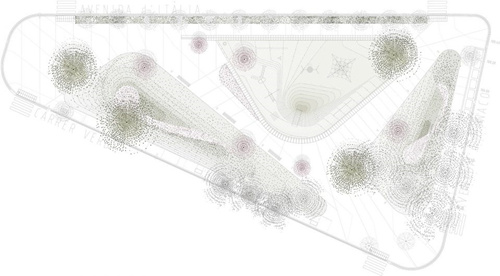 城市中的俏皮沙丘:巴塞羅那Badalona 公園