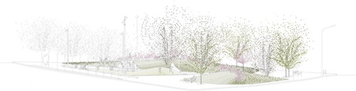 城市中的俏皮沙丘:巴塞羅那Badalona 公園