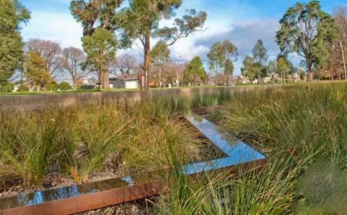 雨水花園經典案例：墨爾本雨水花園