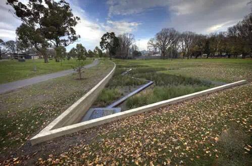 雨水花園經典案例：墨爾本雨水花園