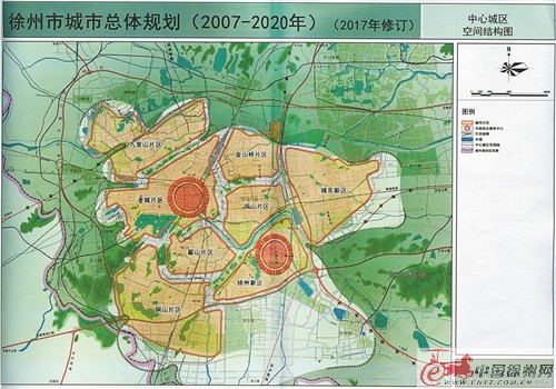 徐州市完善中心城市建設(shè)戰(zhàn)略藍圖
