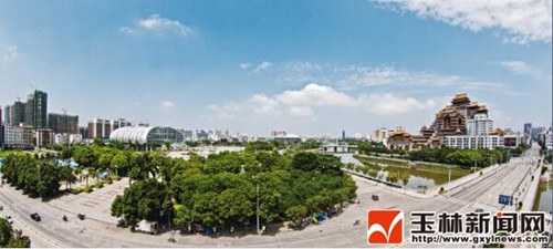 廣西玉林市:全民打造一座園林之城(多圖)