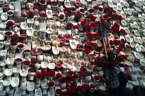 廣東佛山“馬桶瀑布”開拆 將建景觀長廊