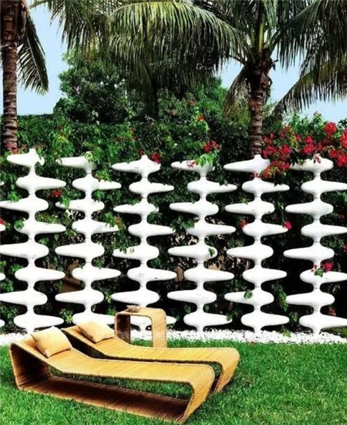 千變萬化的別墅小院圍墻設計