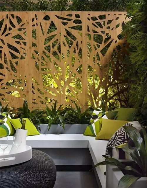 千變萬化的別墅小院圍墻設計