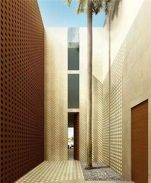 千變?nèi)f化的別墅小院圍墻設(shè)計(jì)