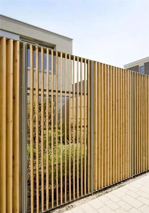 千變萬化的別墅小院圍墻設計