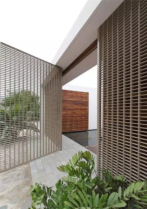 千變萬化的別墅小院圍墻設計