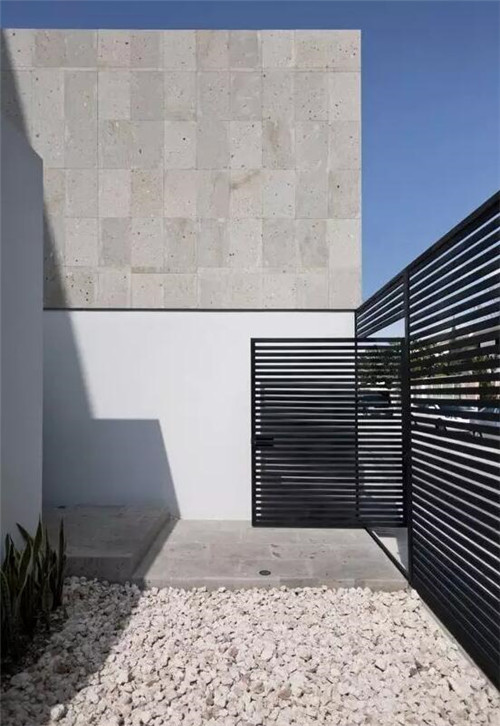 千變萬化的別墅小院圍墻設計