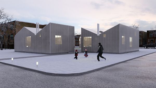 美國芝加哥小住宅設計