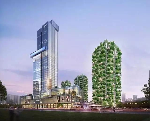 第四代住房：別墅四合院相結合的空中花園