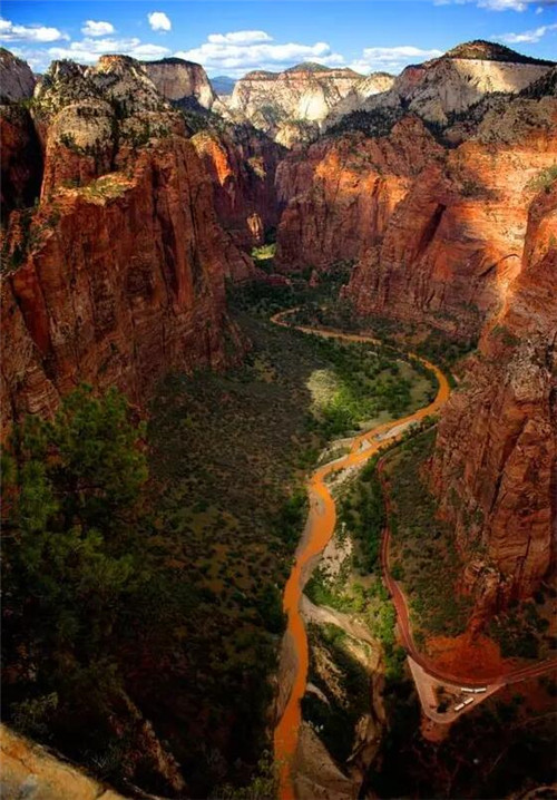 美國錫安國家公園一步一景，美不勝收