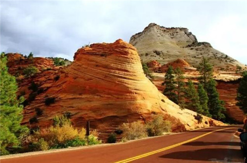 美國錫安國家公園一步一景,美不勝收