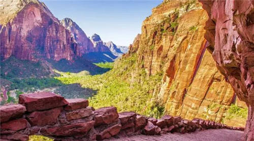 美國錫安國家公園一步一景,美不勝收