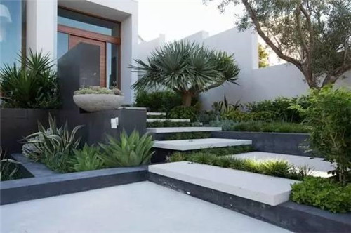 坡地庭院,別具一格的美