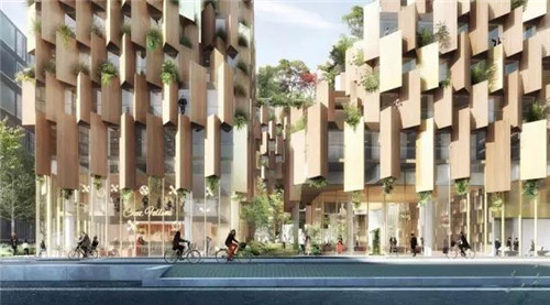 隈研吾新作Aurore T5B酒店 巴黎版空中花園