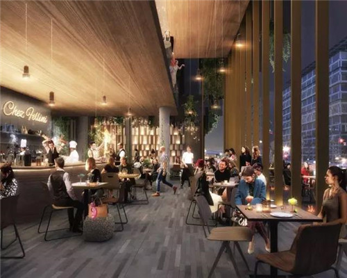 隈研吾新作Aurore T5B酒店 巴黎版空中花園