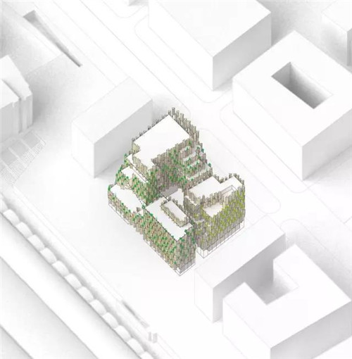 隈研吾新作Aurore T5B酒店 巴黎版空中花園