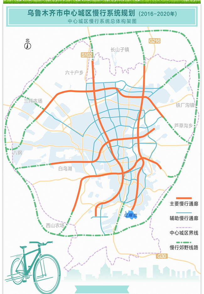 烏魯木齊規(guī)劃打造城市慢行系統(tǒng)