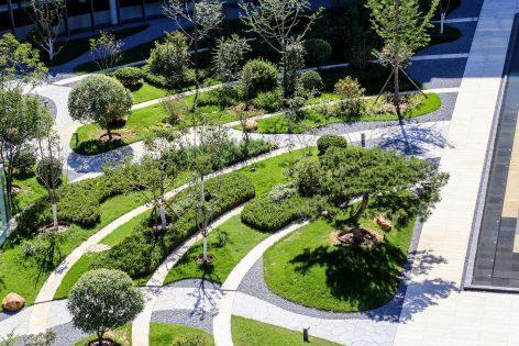 北京泰康商學院中心庭院景觀設計