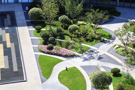 北京泰康商學院中心庭院景觀設計