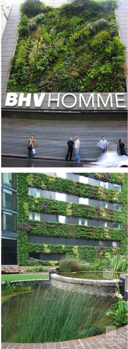 全球28個經典的垂直綠化、屋頂花園