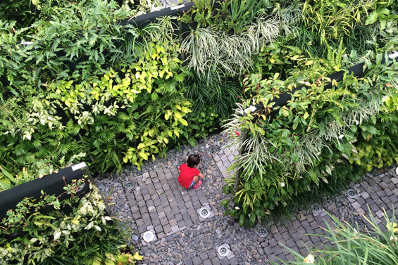 秘密花園——世界上面積最大的立體花園