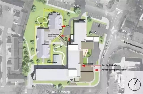 法國瓦雷養老中心的設計理念