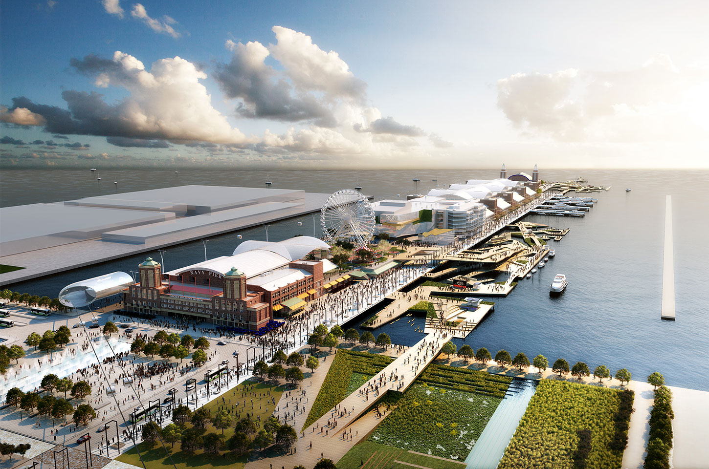 美國芝加哥海軍碼頭公園