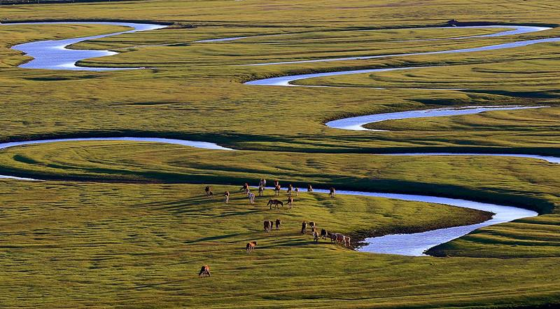 河北閃電河國家濕地公園美景