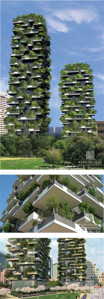 全球經(jīng)典的立體綠化案例