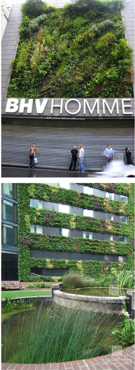 全球經典的立體綠化案例