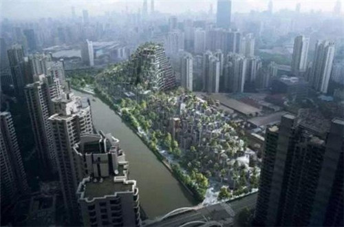 上海奇葩建筑屋頂種千棵綠樹