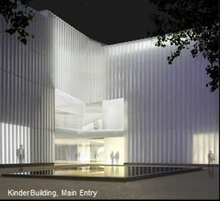 休斯頓藝術博物館的Nancy and Rich Kinder中心破土動工