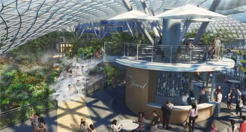 在飛機(jī)場里造了個森林，再也不怕飛機(jī)晚點(diǎn)