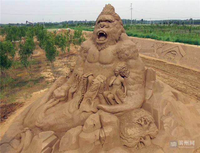 探秘山東濱州高新區(qū)沙雕主題公園 