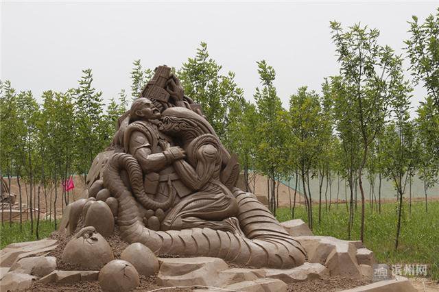 探秘山東濱州高新區(qū)沙雕主題公園 