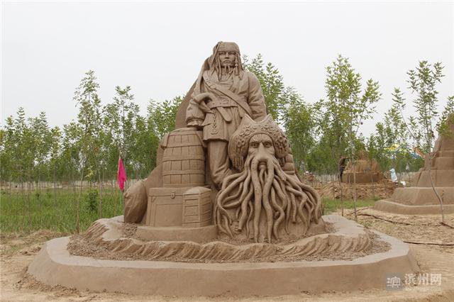 探秘山東濱州高新區(qū)沙雕主題公園 