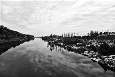 北京:馬家灣濕地公園初現71萬平方米美景