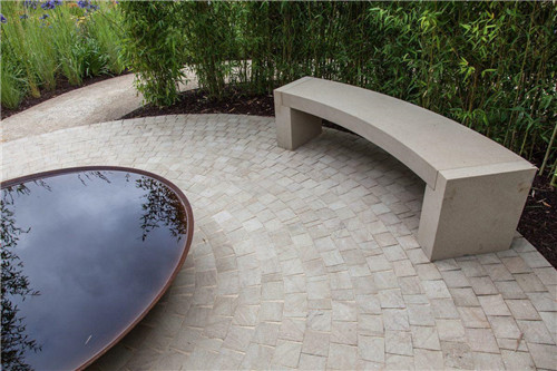 獨棟別墅庭院景觀設計，長凳的合理布局