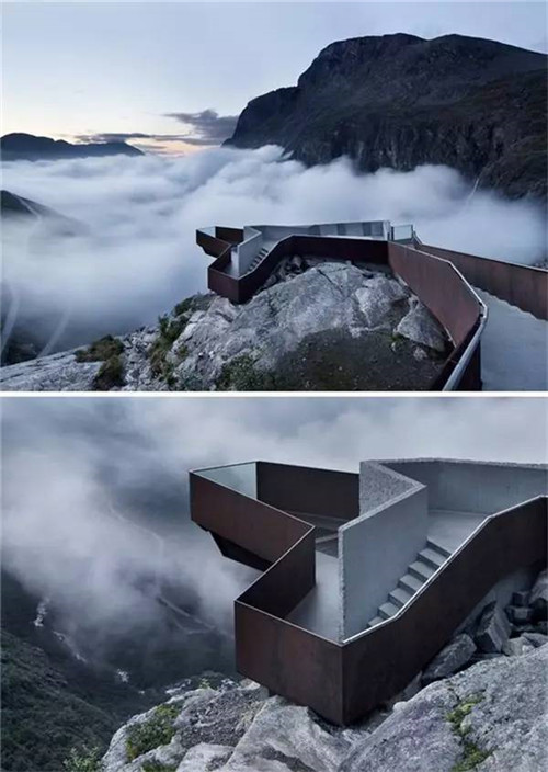 為了讓你看個風景,建筑師有多拼